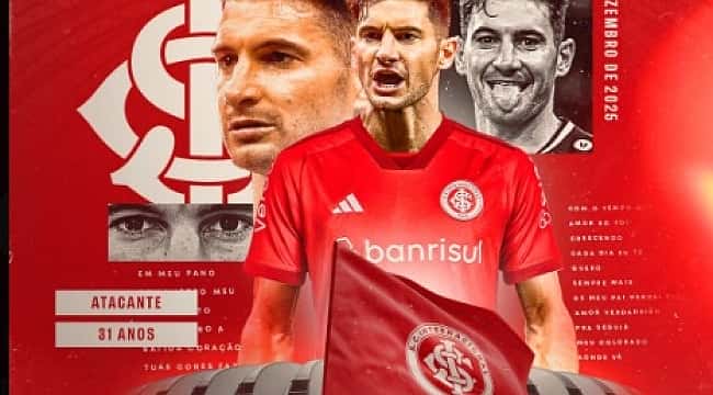 Internacional anuncia a contratação do argentino Lucas Alario
