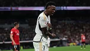 No sufoco, Real Madrid vence o Mallorca na volta de Vini Jr