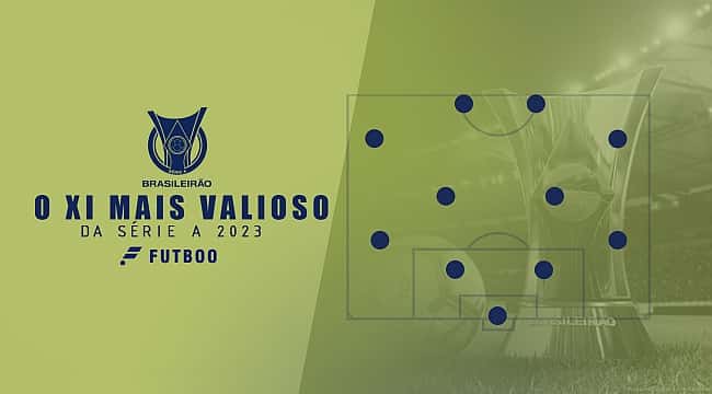 O XI mais valioso da Série A do Brasileirão 2023