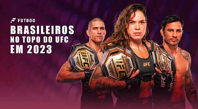 Confira os brasileiros campeões do UFC em 2023