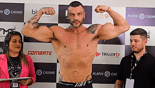 Bambam crava 6,1kg a mais que Popó na pesagem do Fight Music Show 4