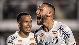 Guilherme marca duas vezes e Santos vence Guarani pelo Paulistão