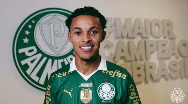 Lázaro se impressiona com a estrutura do Palmeiras