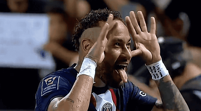 Neymar ri de Dembelé, com apenas um gol na temporada; Internet reage 