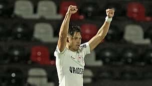 Romero marca duas vezes na goleada do Corinthians sobre o Botafogo-SP