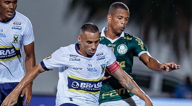 Santo André faz no fim e empata com o Palmeiras