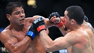 UFC 298: Borrachinha quase nocauteia, mas perde na decisão para Whittaker