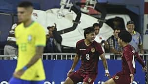Venezuela vence o Brasil no último jogo da primeira fase do Pré-Olímpico