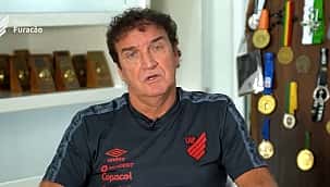 A 1ª entrevista de Cuca como técnico do Athletico