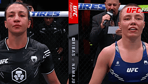 Assista aos melhores momentos do UFC Vegas 89: Ribas x Namajunas