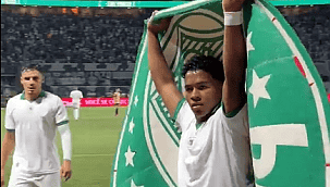 Com gol de Endrick, Palmeiras bate o Novorizontino e avança à final do Paulistão