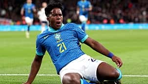 Endrick marca primeiro gol pela Seleção Brasileira e garante vitória sobre a Inglaterra