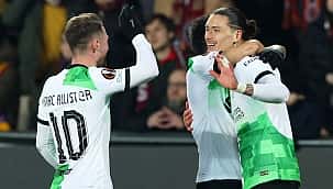 Liverpool humilha Sparta Praga fora de casa e se aproxima das quartas de final da Europa League