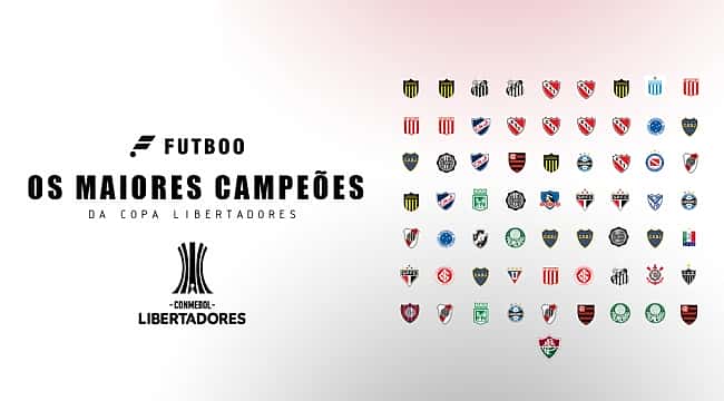 Os maiores campeões da Copa Libertadores