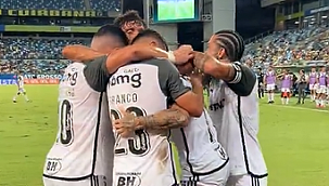 Atlético-MG bate o Cuiabá fora de casa e assume a liderança momentânea do Brasileirão