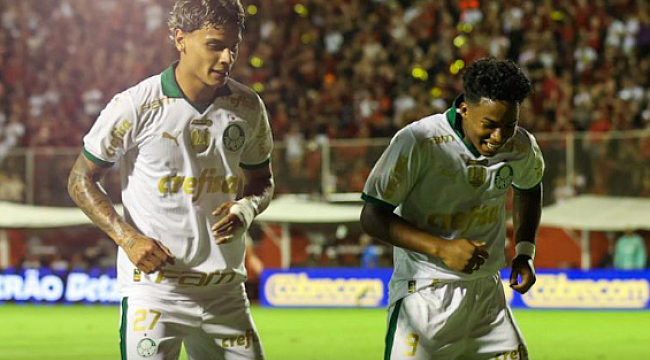 Com gol de Richard Ríos, Palmeiras vence o Vitória na estreia dos times no Brasileirão