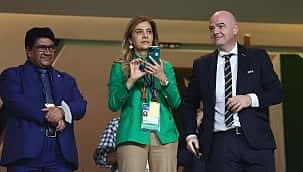 Leila Pereira chama Textor de 'fanfarrão', e pede banimento do futebol brasileiro