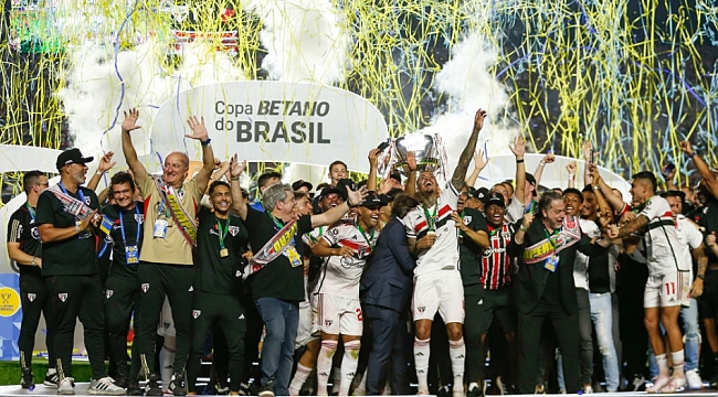 Os últimos 10 campeões da Copa do Brasil; São Paulo venceu em 2023