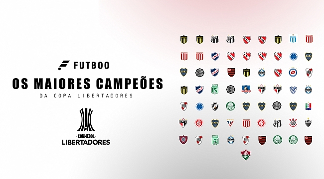 Os maiores campeões da Copa Libertadores