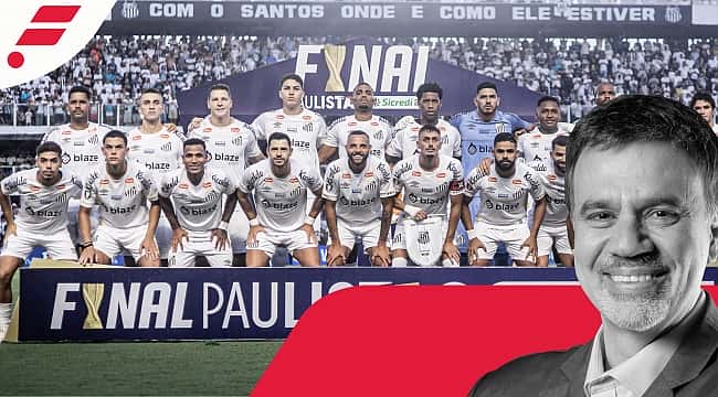 Santos foi do Carille no primeiro jogo da final do Paulistão 2024 contra o Palmeiras